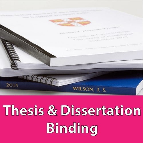 Dissertation Binding Worcester